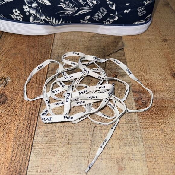 Ralph Lauren Mens Faxon low Oval Mesh Trainers - Picture 3 of 12